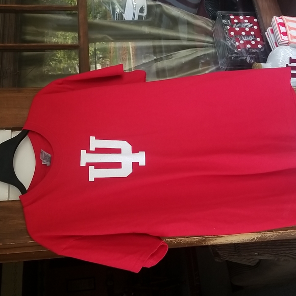 IU HOOSIERS...2 sided glitzy t shirt - Picture 5 of 7